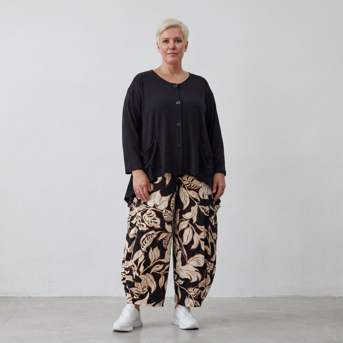 AKH Fashion · Hose · Samona · 8069 · Leaf