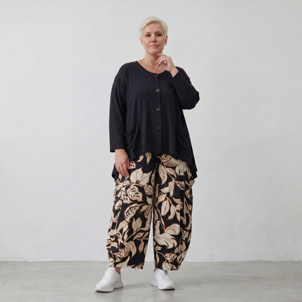 AKH Fashion · Hose · Samona · 8069 · Leaf