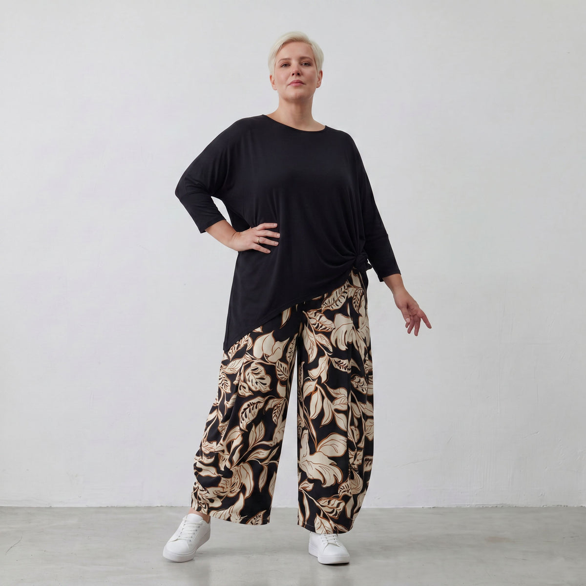 AKH Fashion · Hose · Samona · 8069 · Leaf