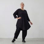AKH Fashion 6515 Big Shirt, Black