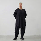 AKH Fashion 6515 Big Shirt, Black