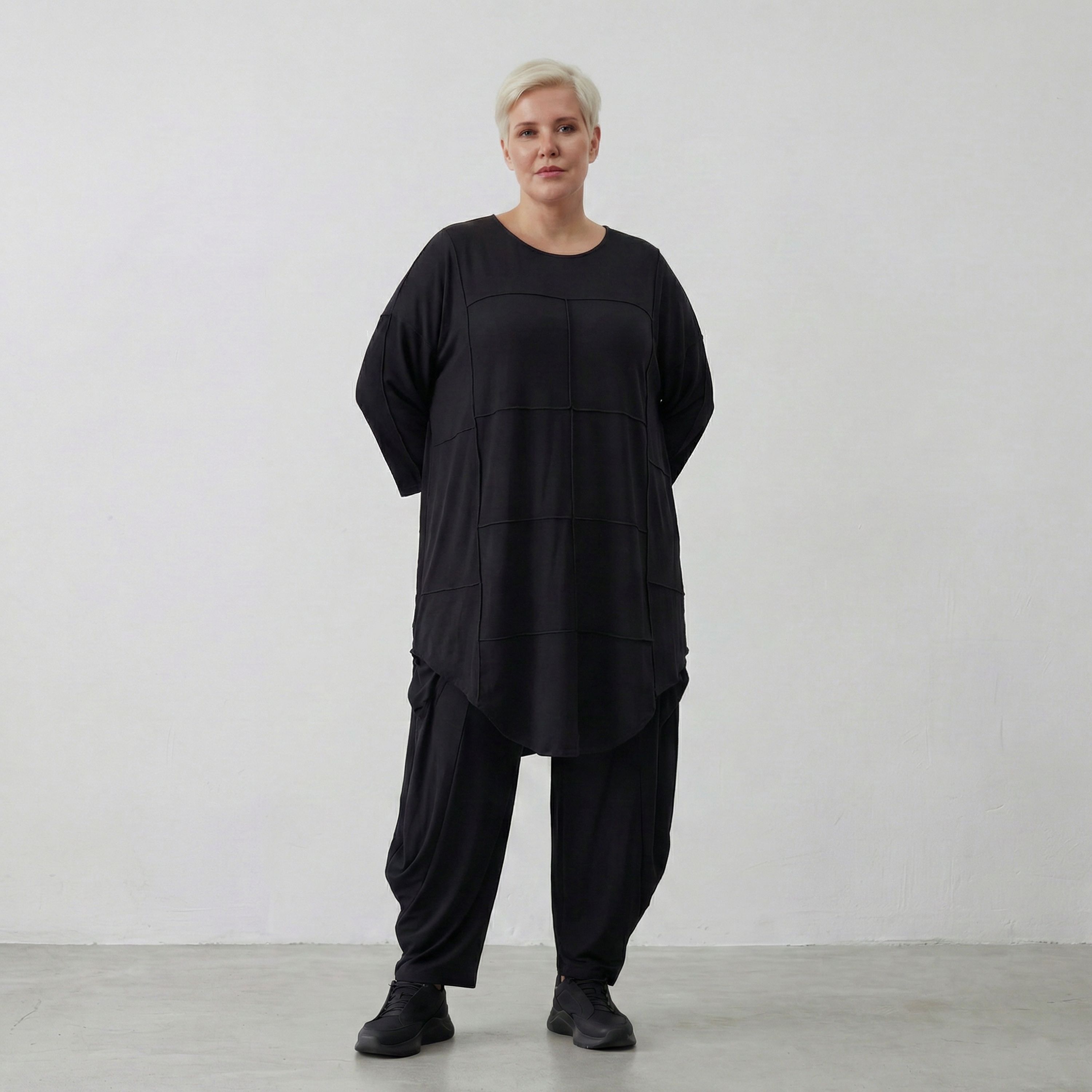 AKH Fashion Shirt 6515 Skye, Schwarz