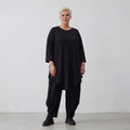 AKH Fashion 6515 Big Shirt, Black