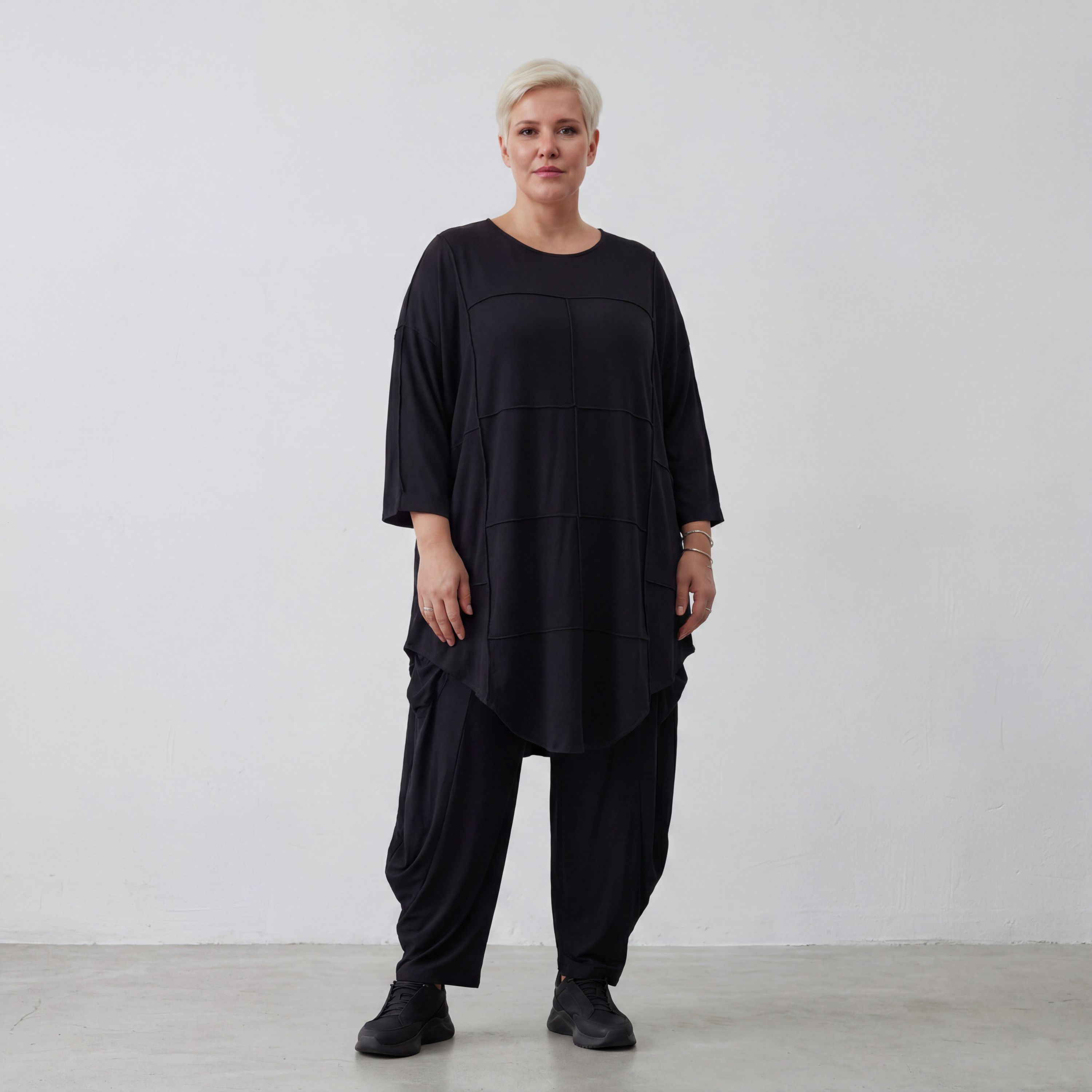 AKH Fashion Shirt 6515 Skye, Schwarz
