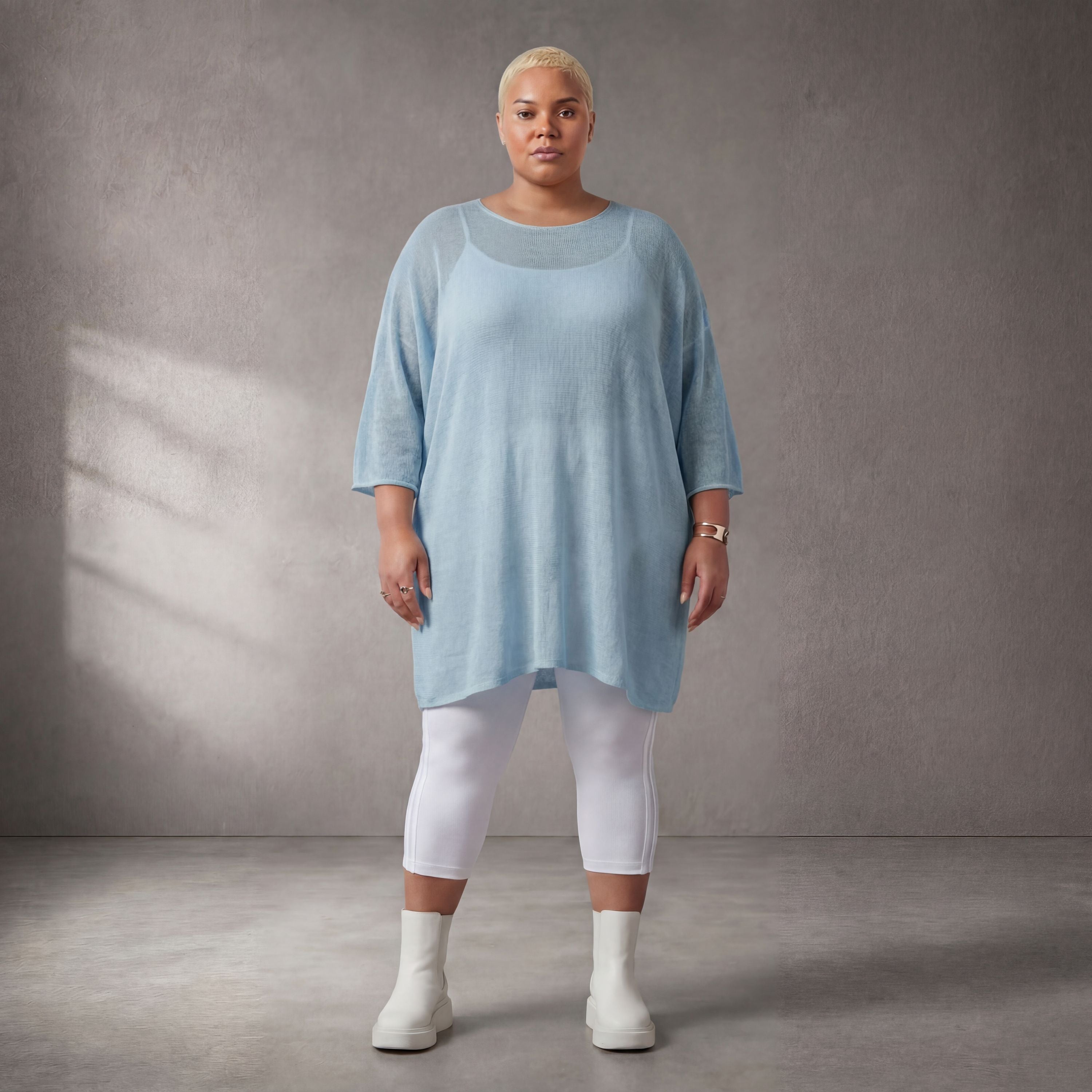 Funky Diva · Shirt · KnityDiva · 26012 · LightBlue