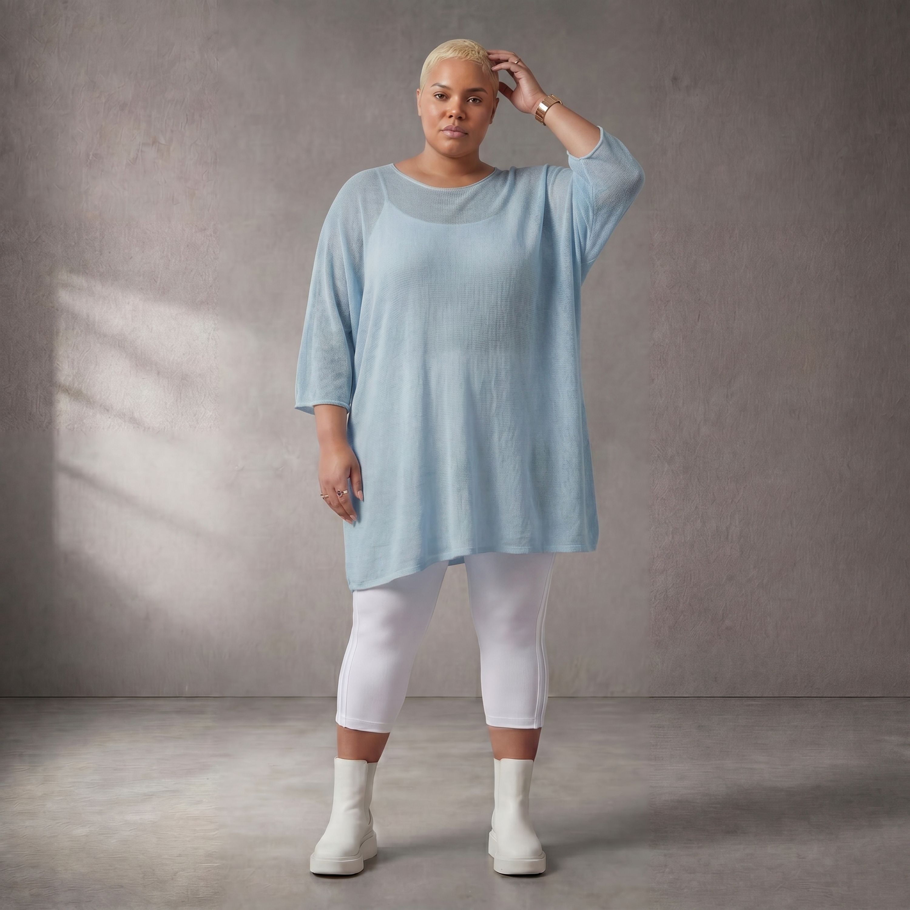 Funky Diva · Shirt · KnityDiva · 26012 · LightBlue