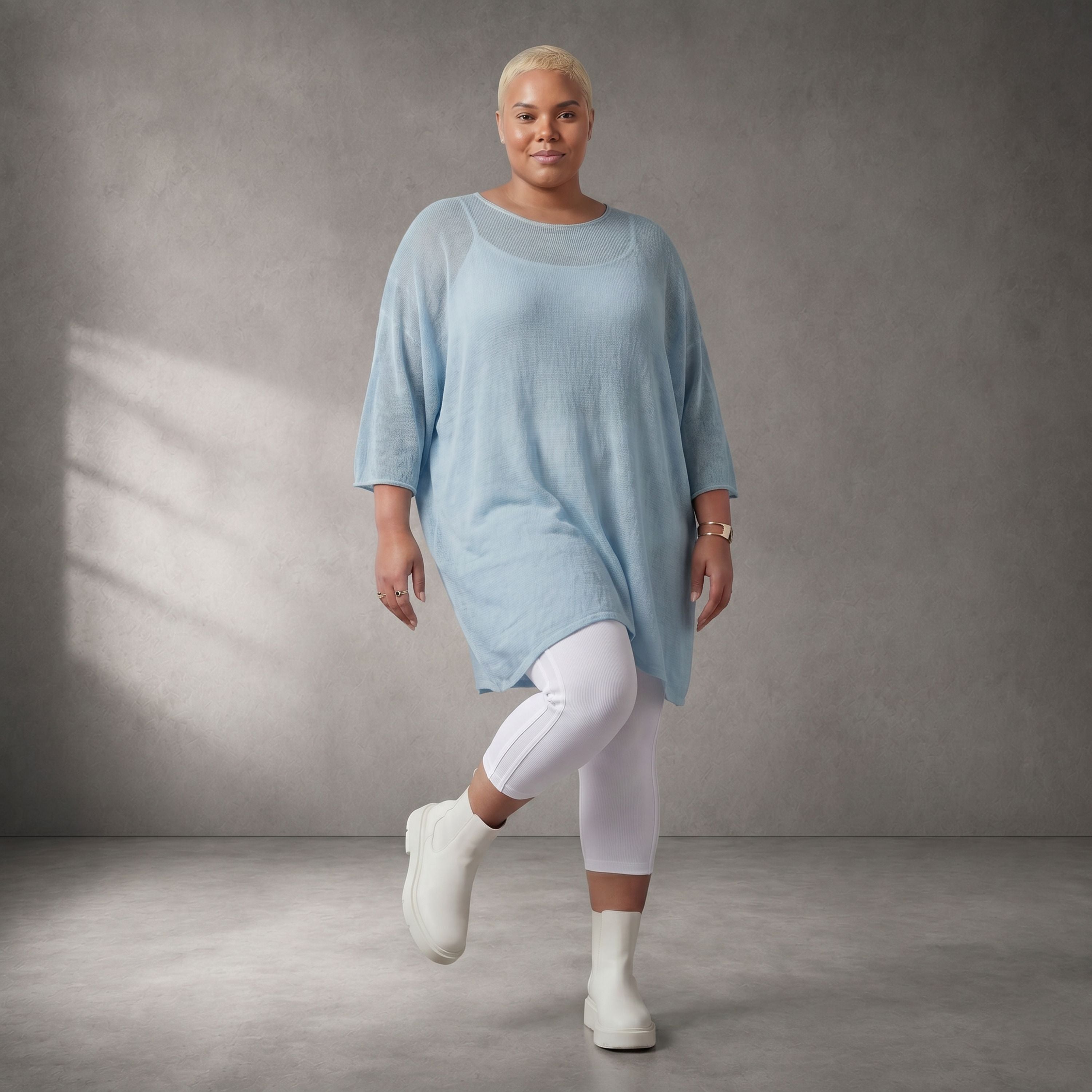 Funky Diva · Shirt · KnityDiva · 26012 · LightBlue