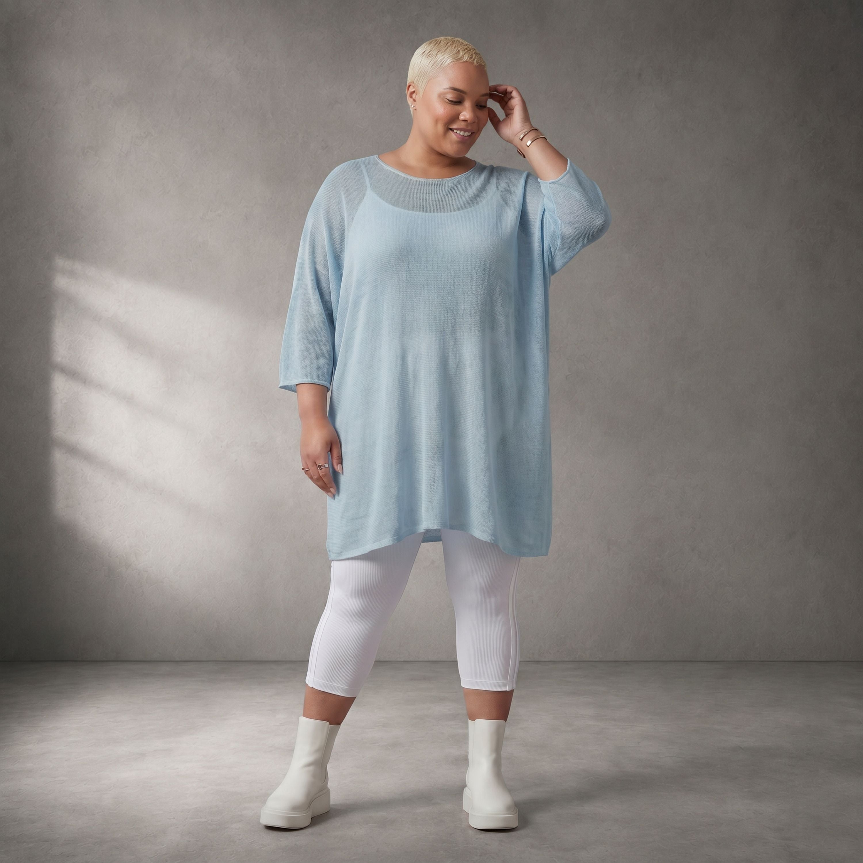 Funky Diva · Shirt · KnityDiva · 26012 · LightBlue
