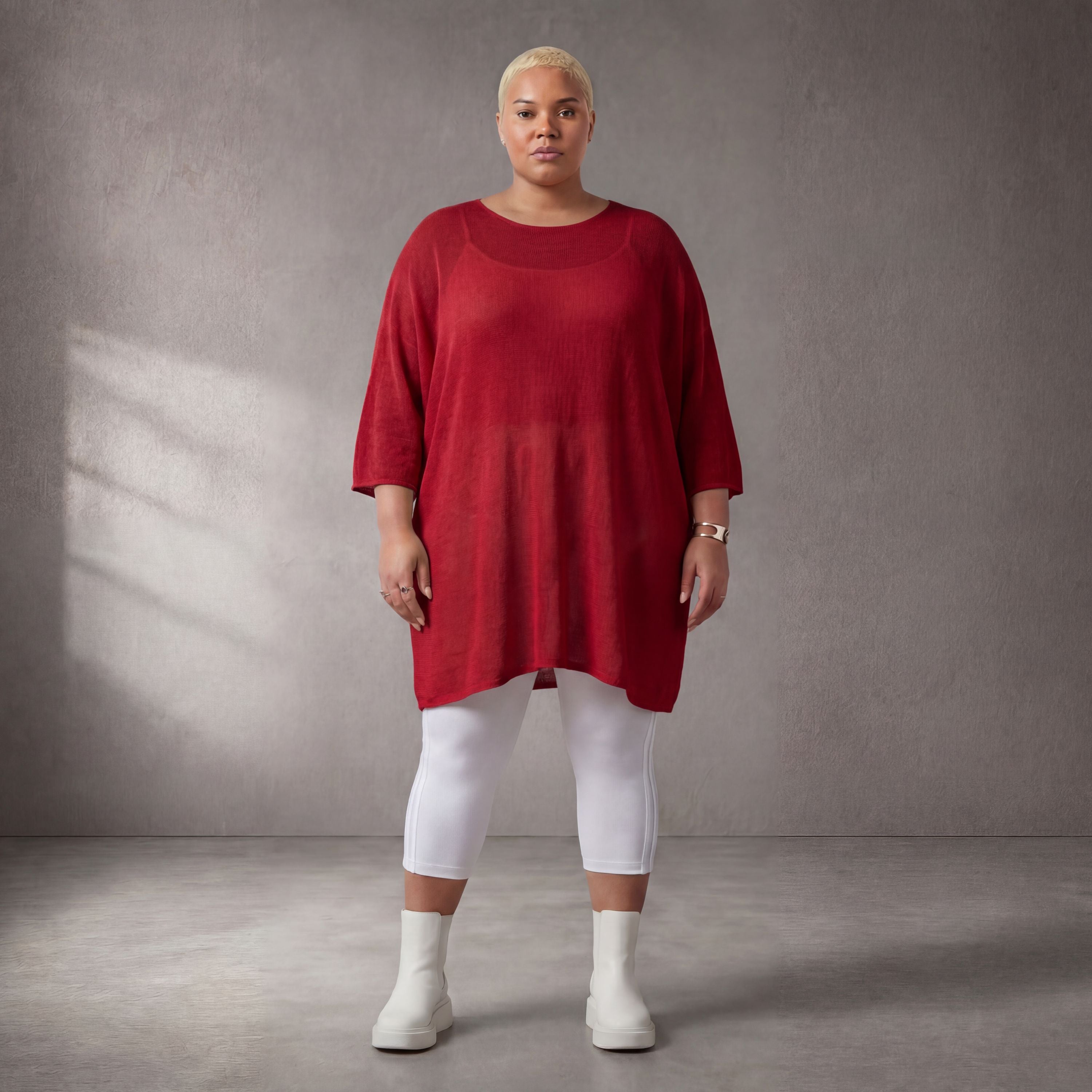 Funky Diva · Shirt · KnityDiva · 26012 · DeepRed