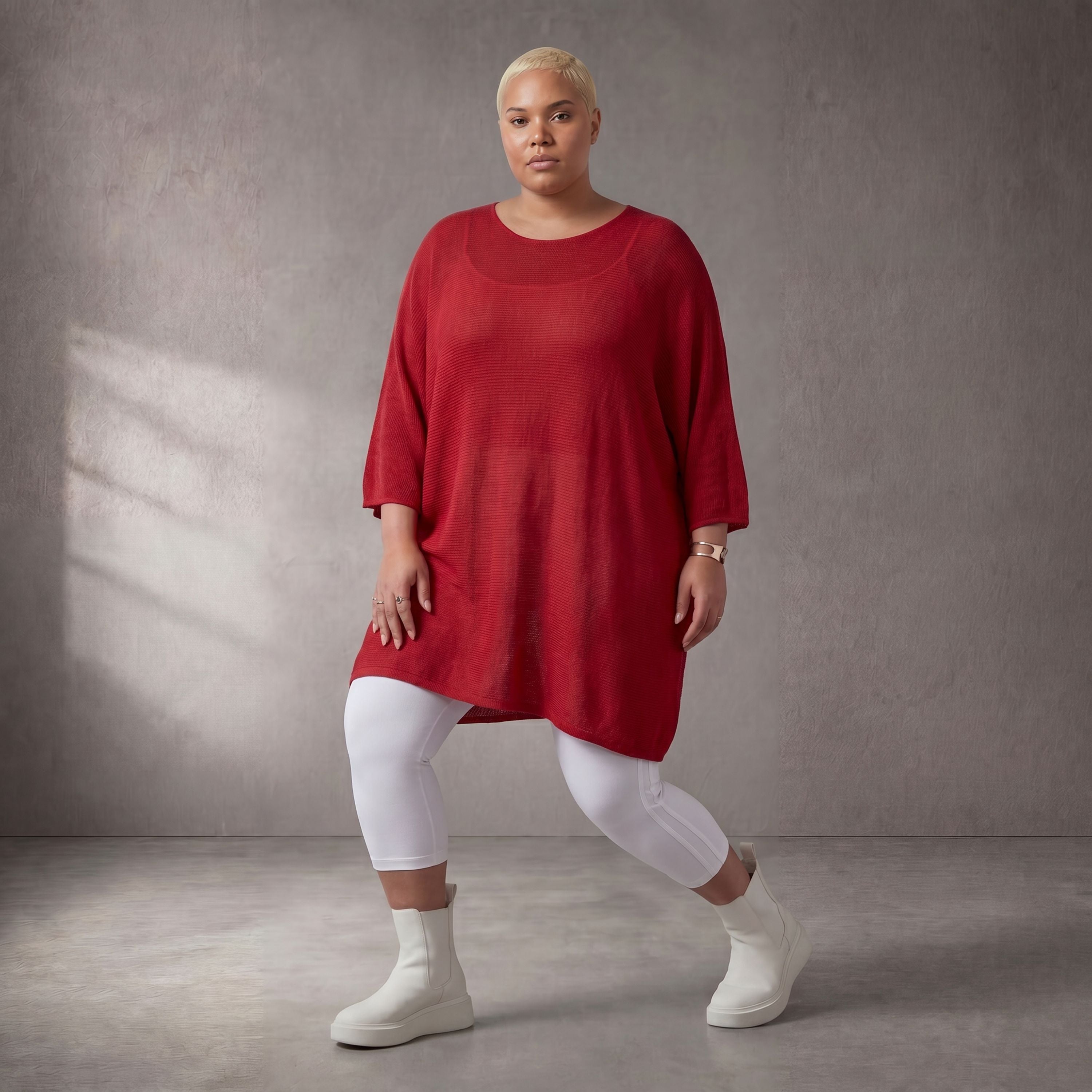 Funky Diva · Shirt · KnityDiva · 26012 · DeepRed