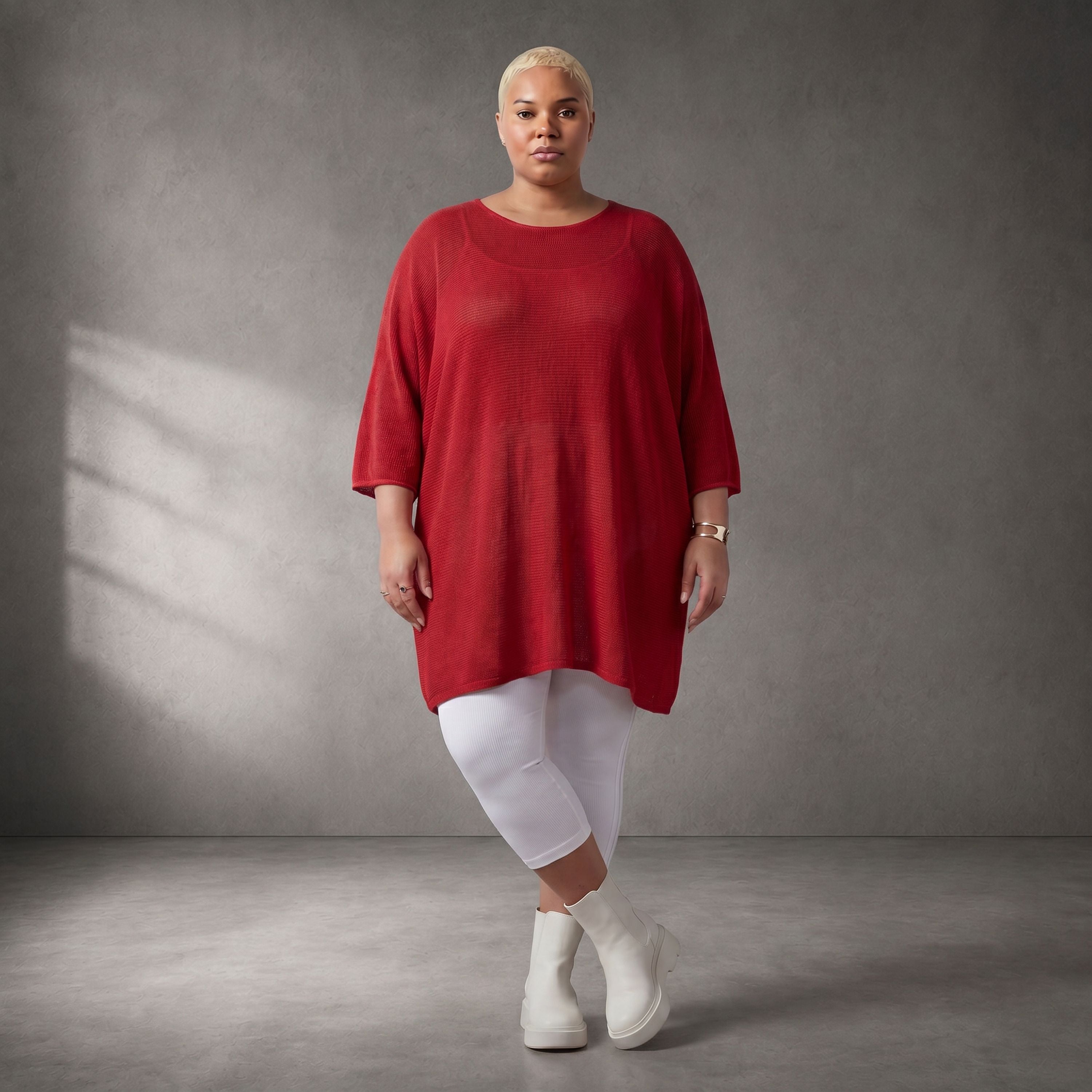 Funky Diva · Shirt · KnityDiva · 26012 · DeepRed