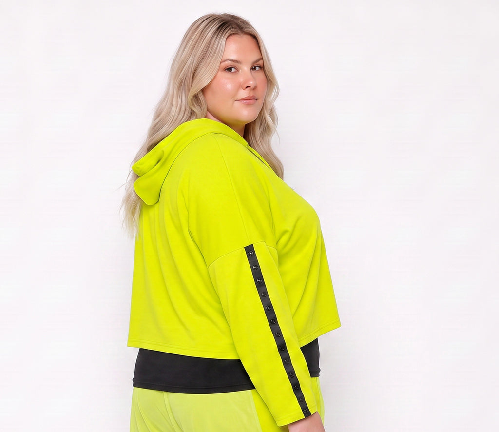 Papita · Sweat à capuche · SportyPita · 7253 · Citron vert