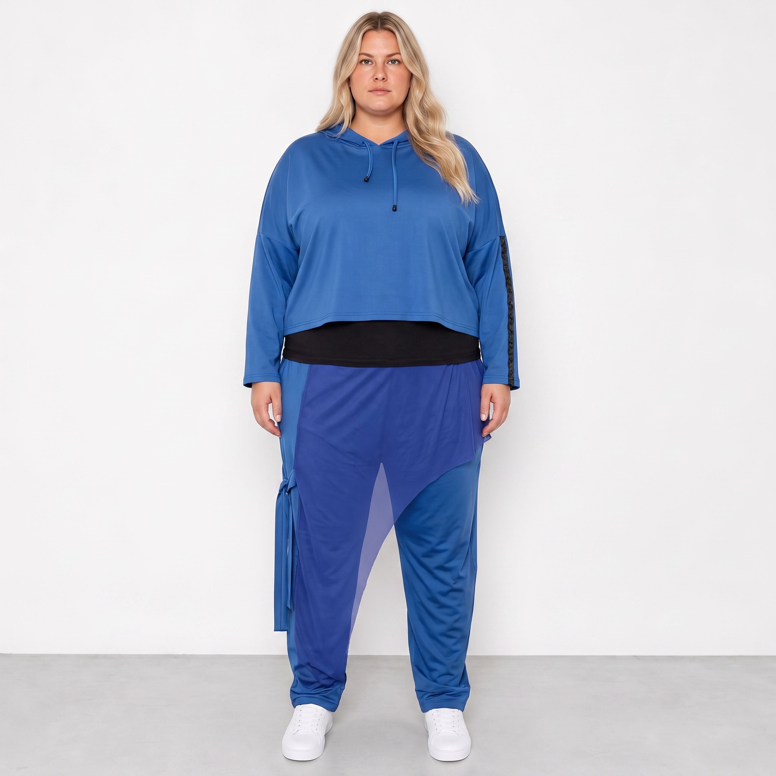 Papita · Sweat à capuche · SportyPita · 7253 · Bleu roi