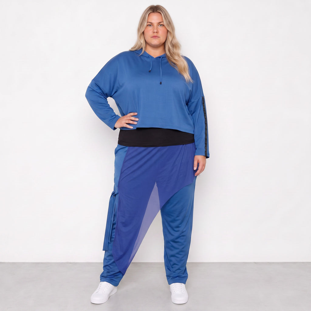 Papita · Sweat à capuche · SportyPita · 7253 · Bleu roi