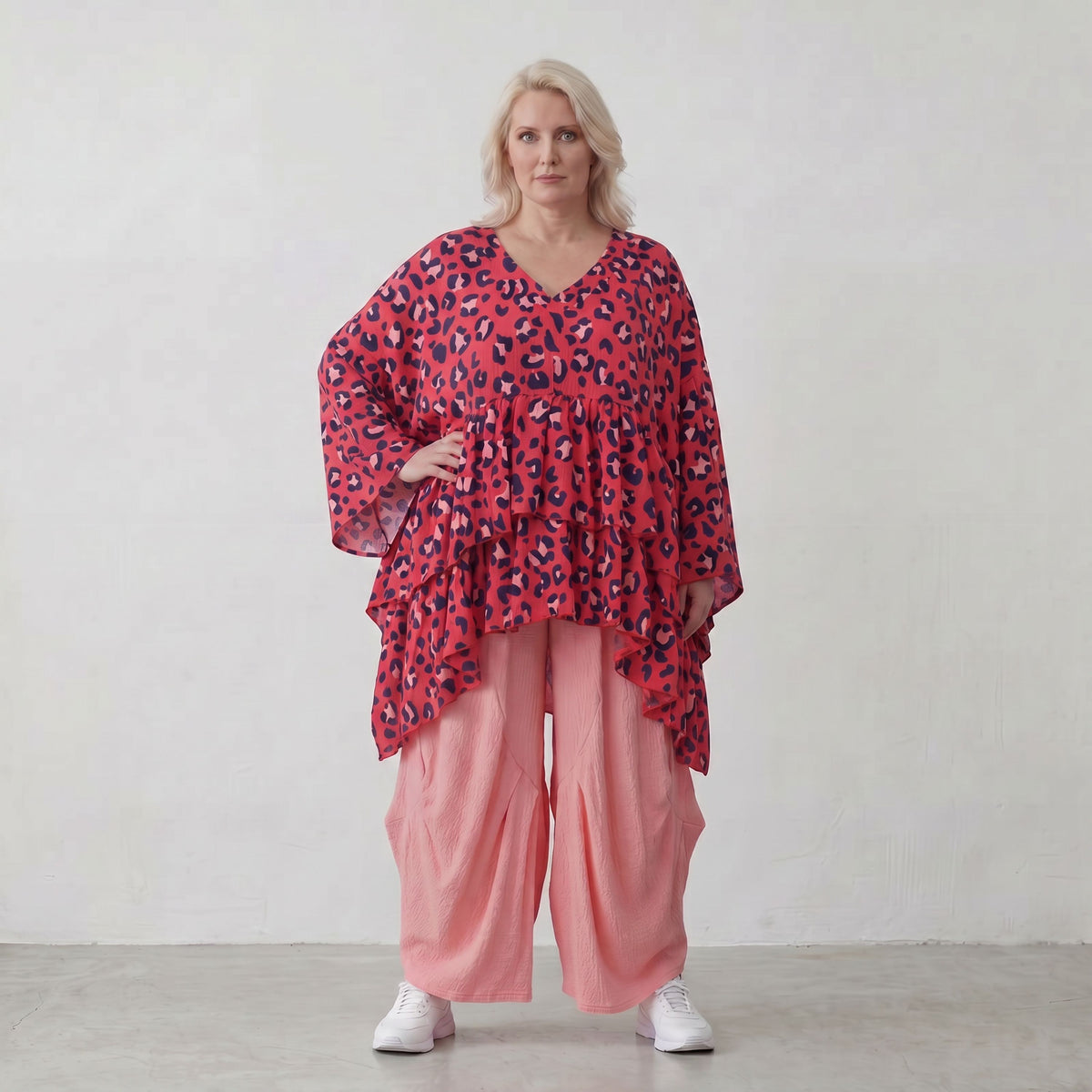 AKH Fashion · Shirt · Sumia · 6960 · WildCherry