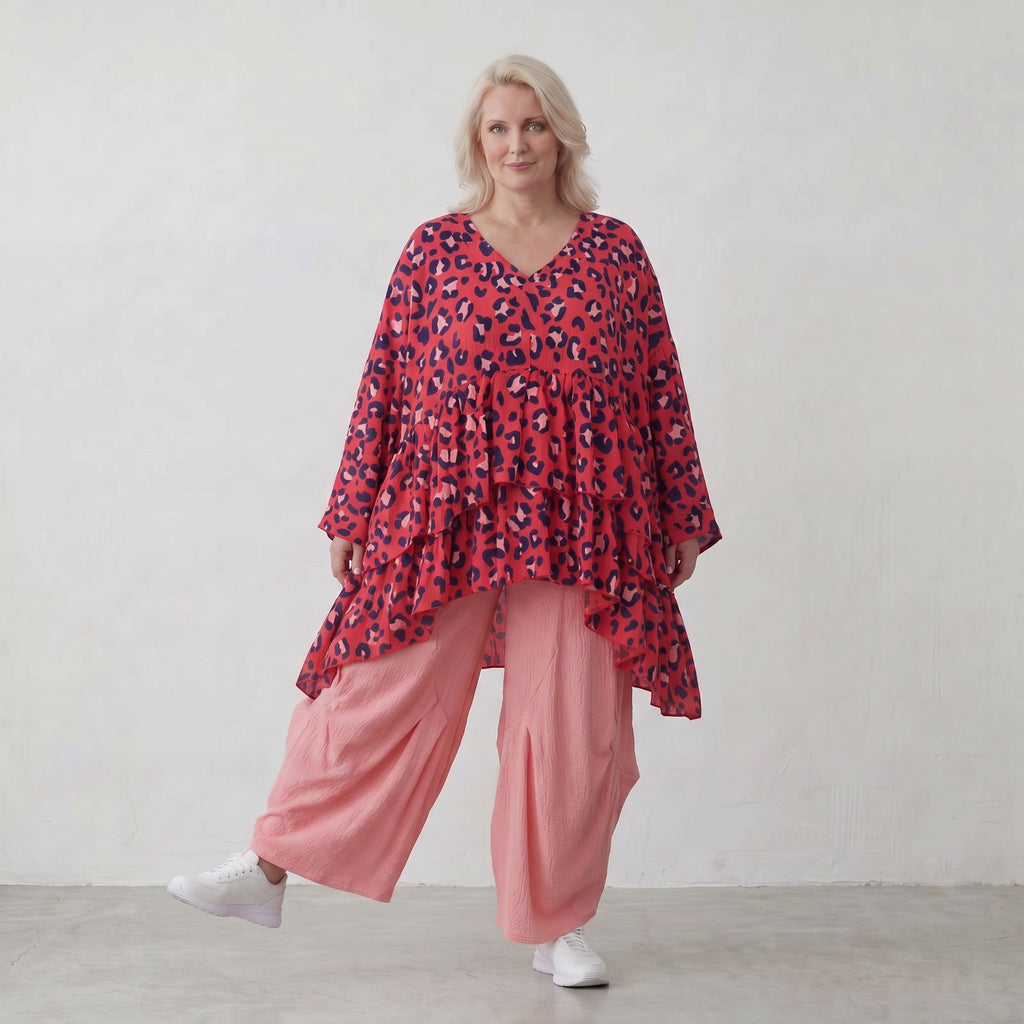 AKH Fashion · Shirt · Sumia · 6960 · WildCherry