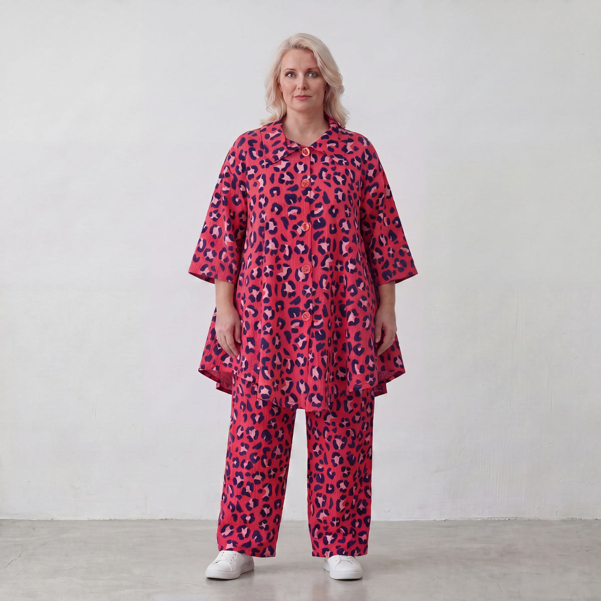 AKH Fashion · Bluse · Sumia · 7261 · WildCherry