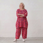 AKH Fashion · Trousers · Sumia · 7189 · WildCherry