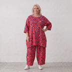 AKH Fashion · Trousers · Sumia · 7189 · WildCherry