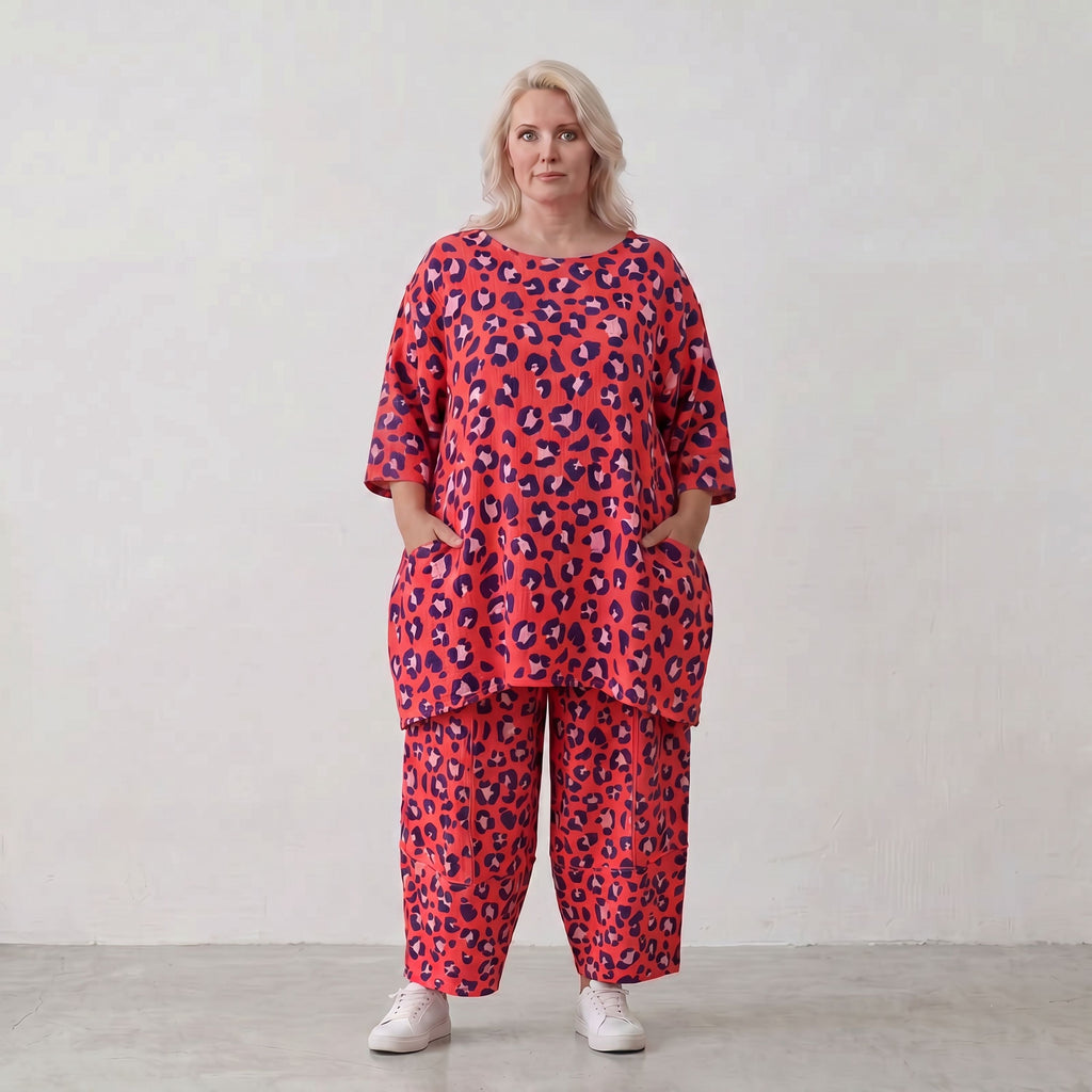 AKH Fashion · Shirt · Sumia · 7264 · WildCherry