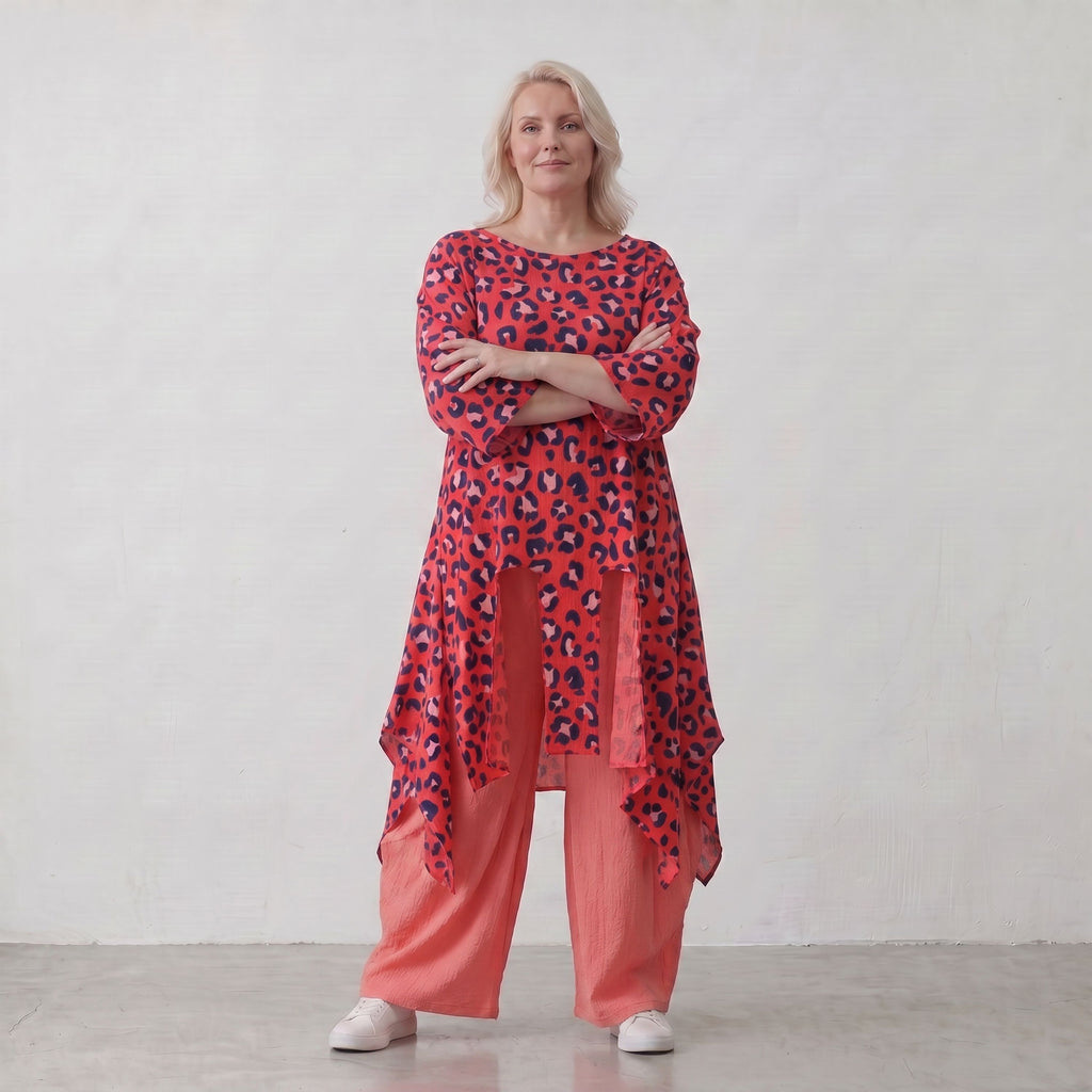 AKH Fashion · Shirt · Sumia · 7265 · WildCherry