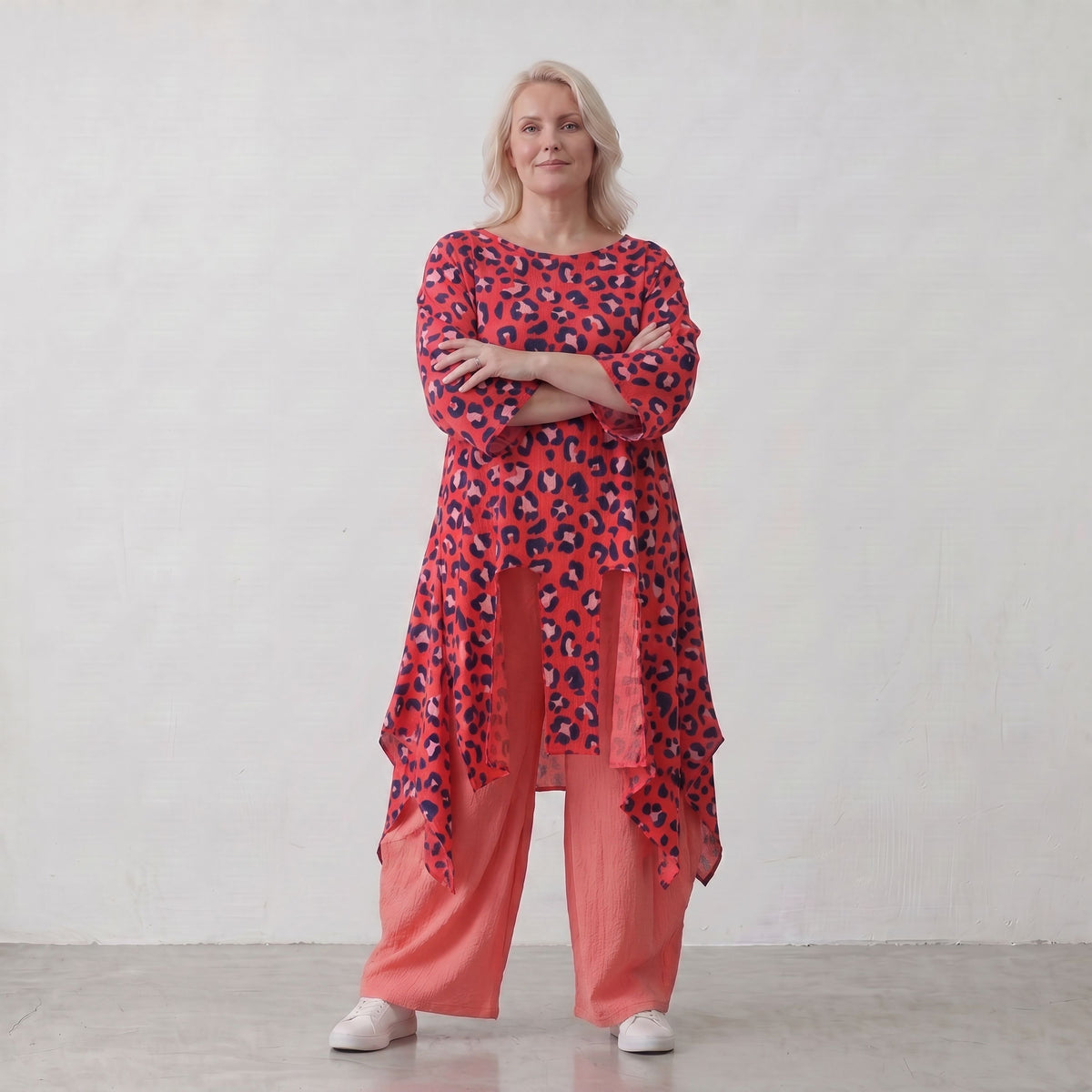 AKH Fashion · Shirt · Sumia · 7265 · WildCherry