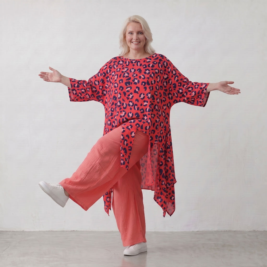 AKH Fashion · Shirt · Sumia · 7265 · WildCherry