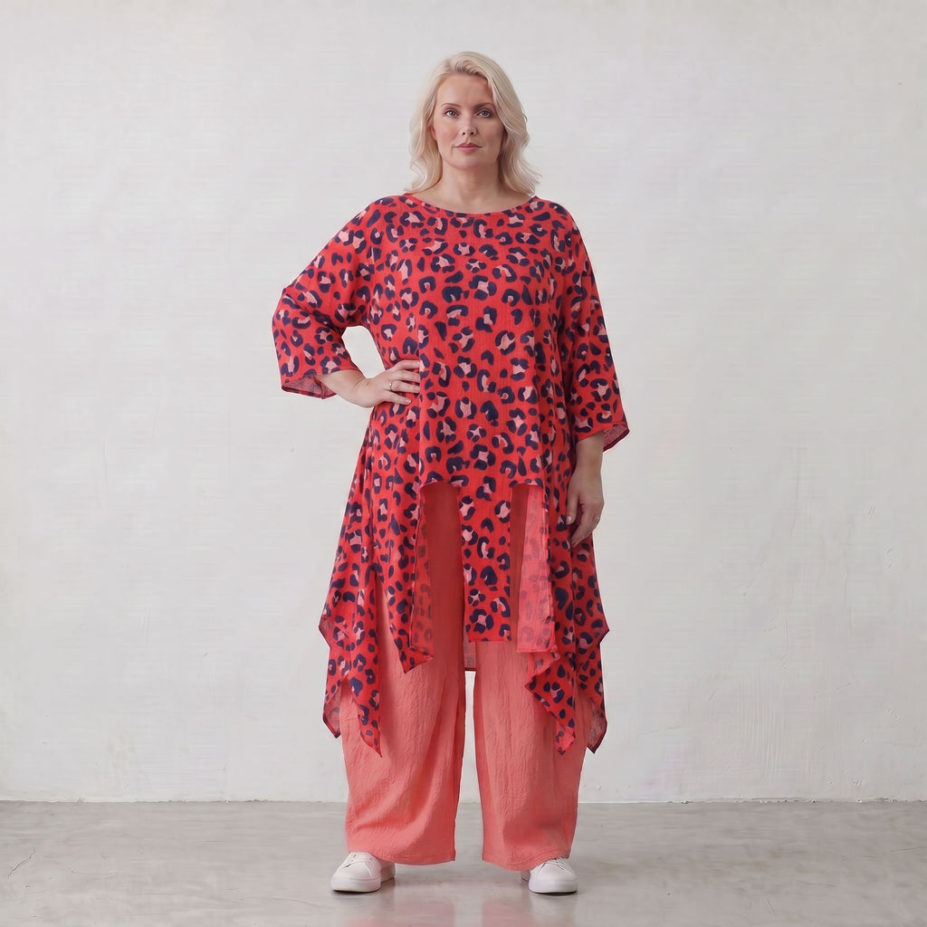 AKH Fashion · Shirt · Sumia · 7265 · WildCherry