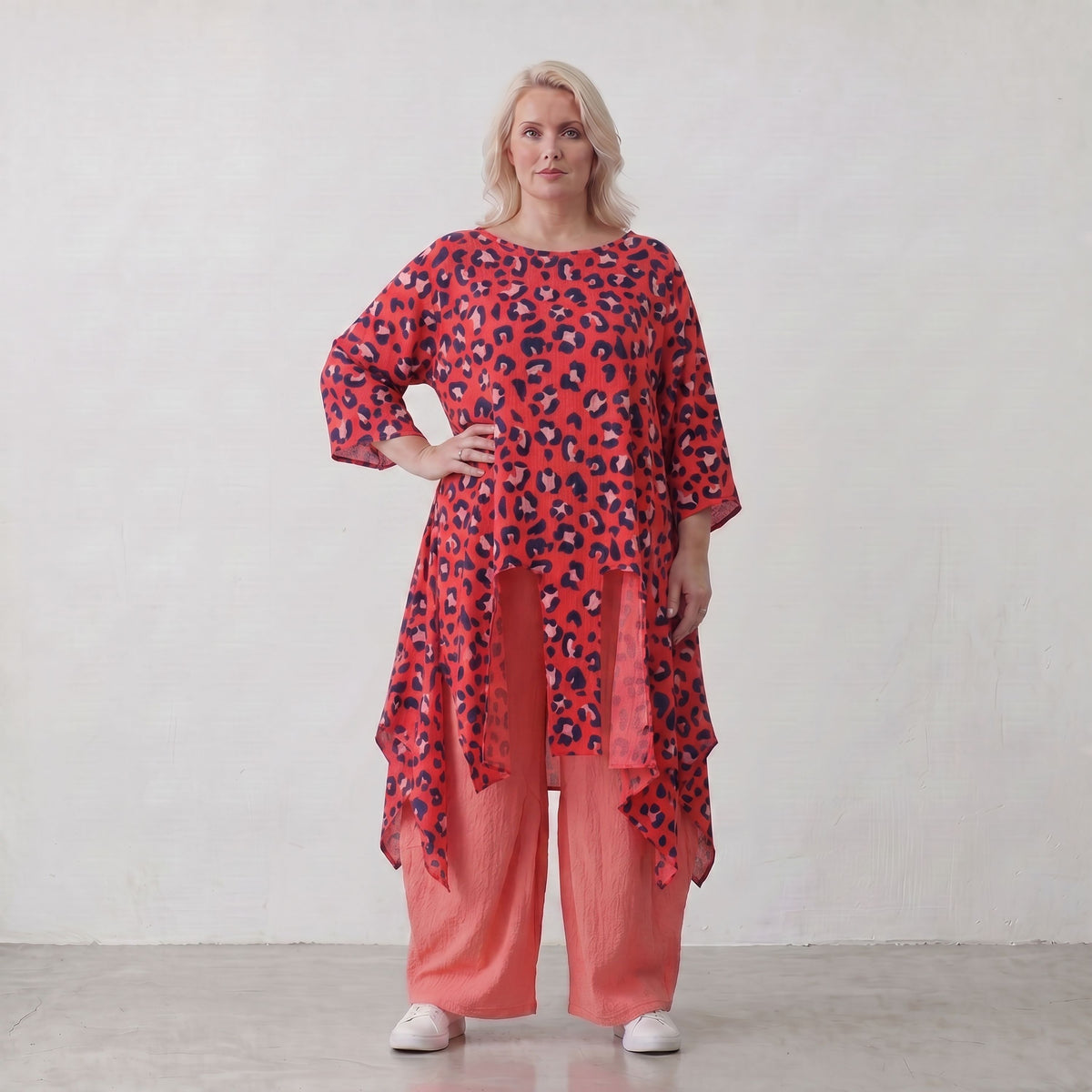 AKH Fashion · Shirt · Sumia · 7265 · WildCherry