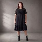 Pomme Rouge · Kleid · C6572 · Spitze · Schwarz