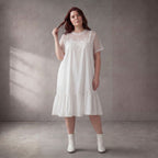 Pomme Rouge · Kleid · C6572 · Spitze · Weiß