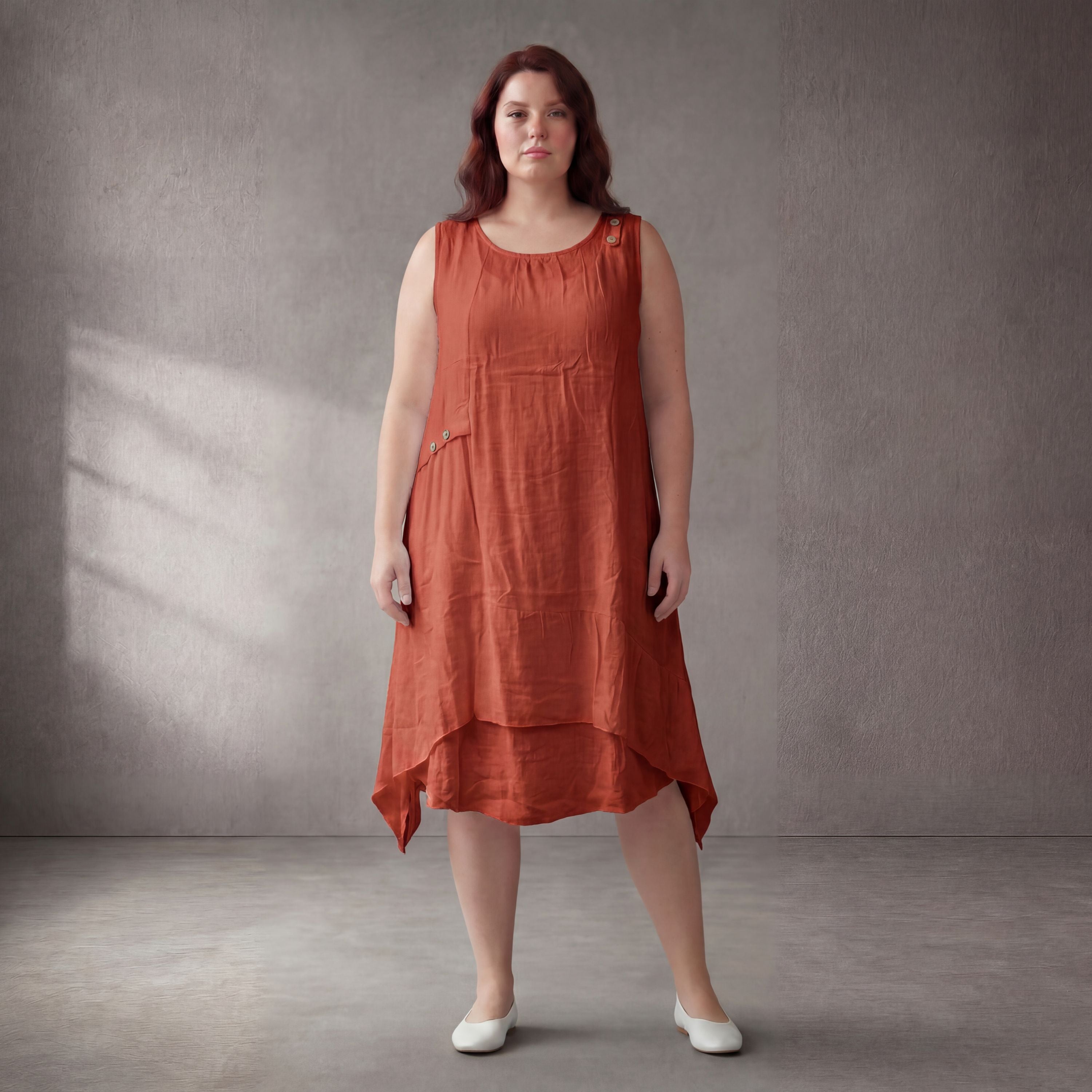 Funky Diva · Tunika · F126 · Orange