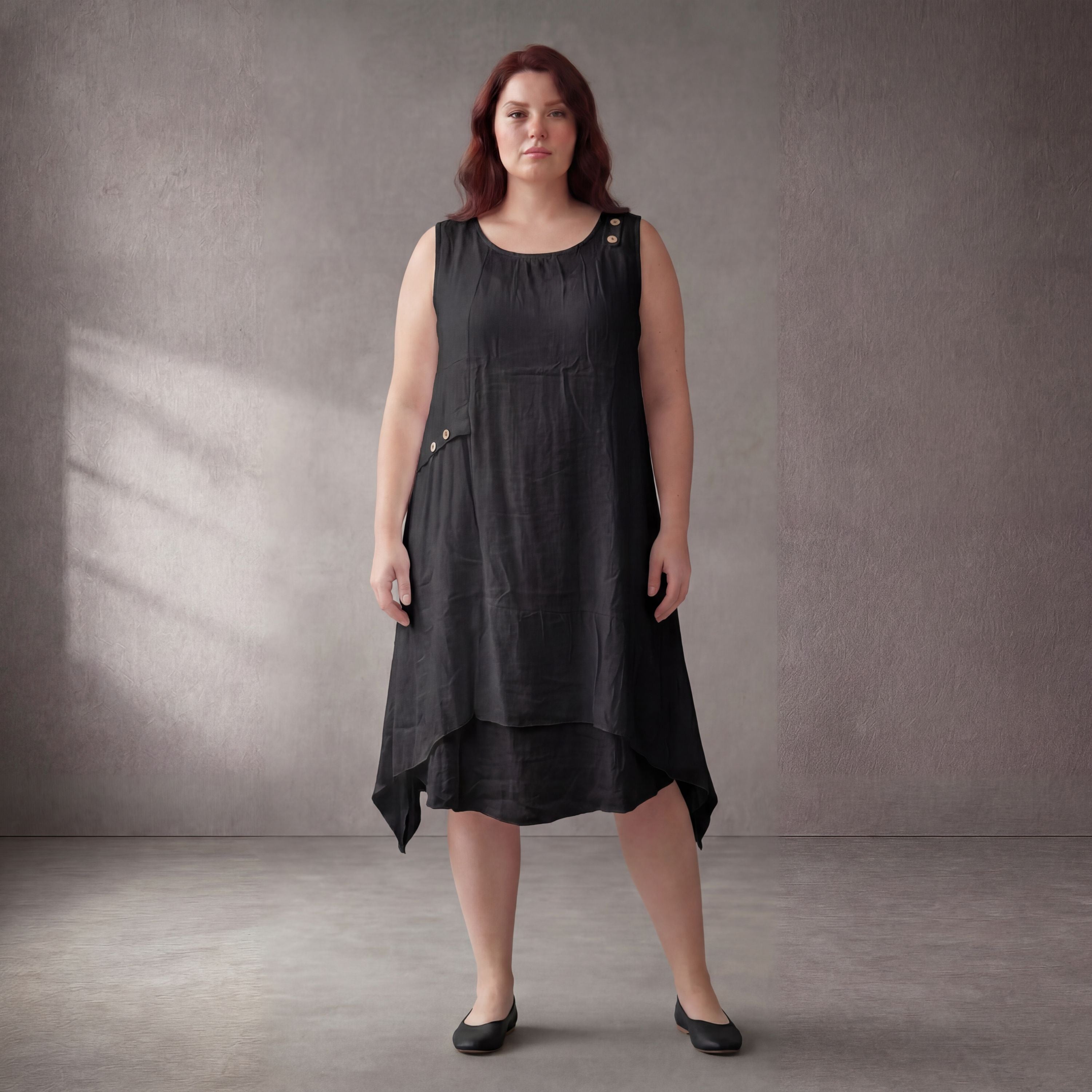Funky Diva · Tunika · F126 · Schwarz