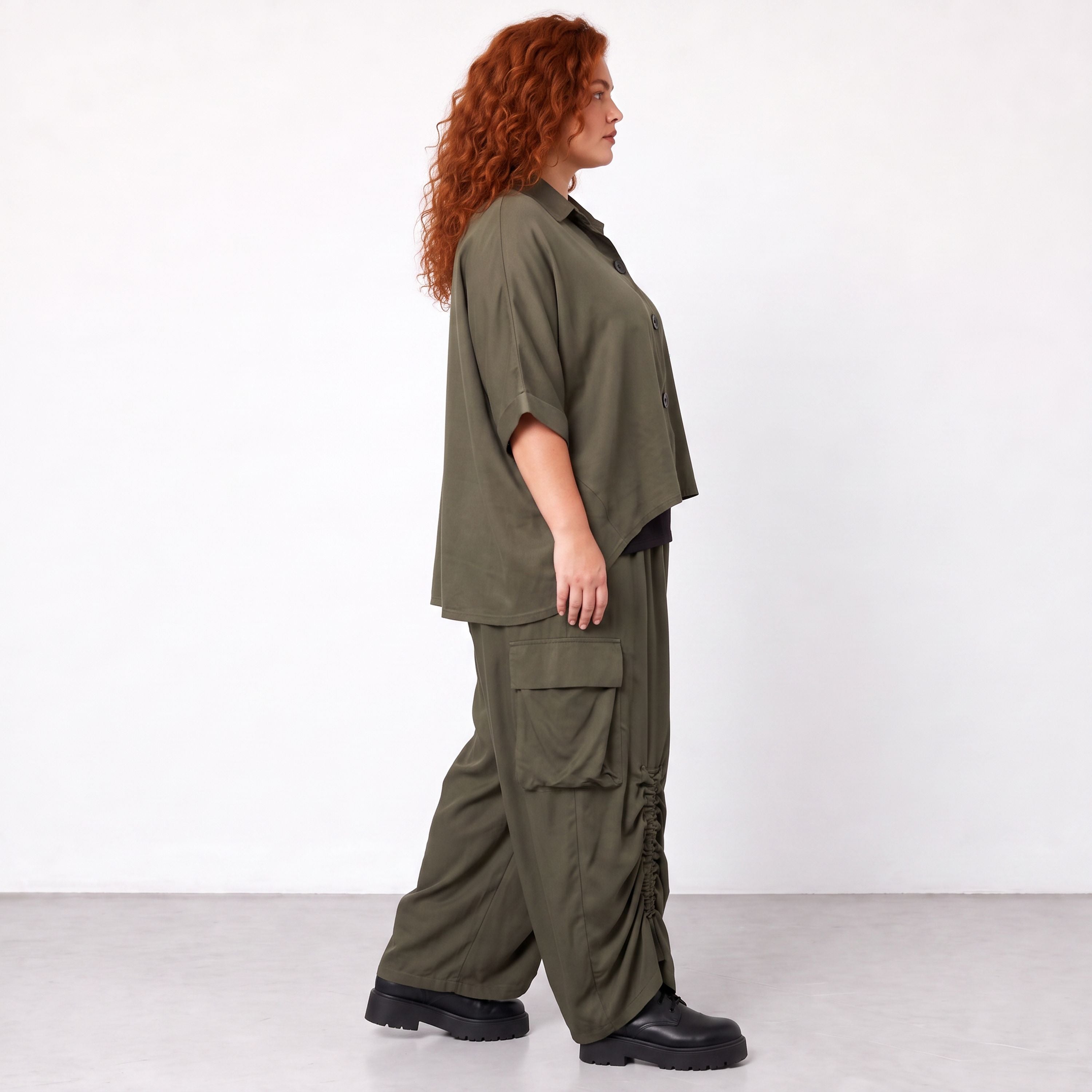AKH Premium · Bluse · UrbanFlow · 7092 · UrbanKhaki