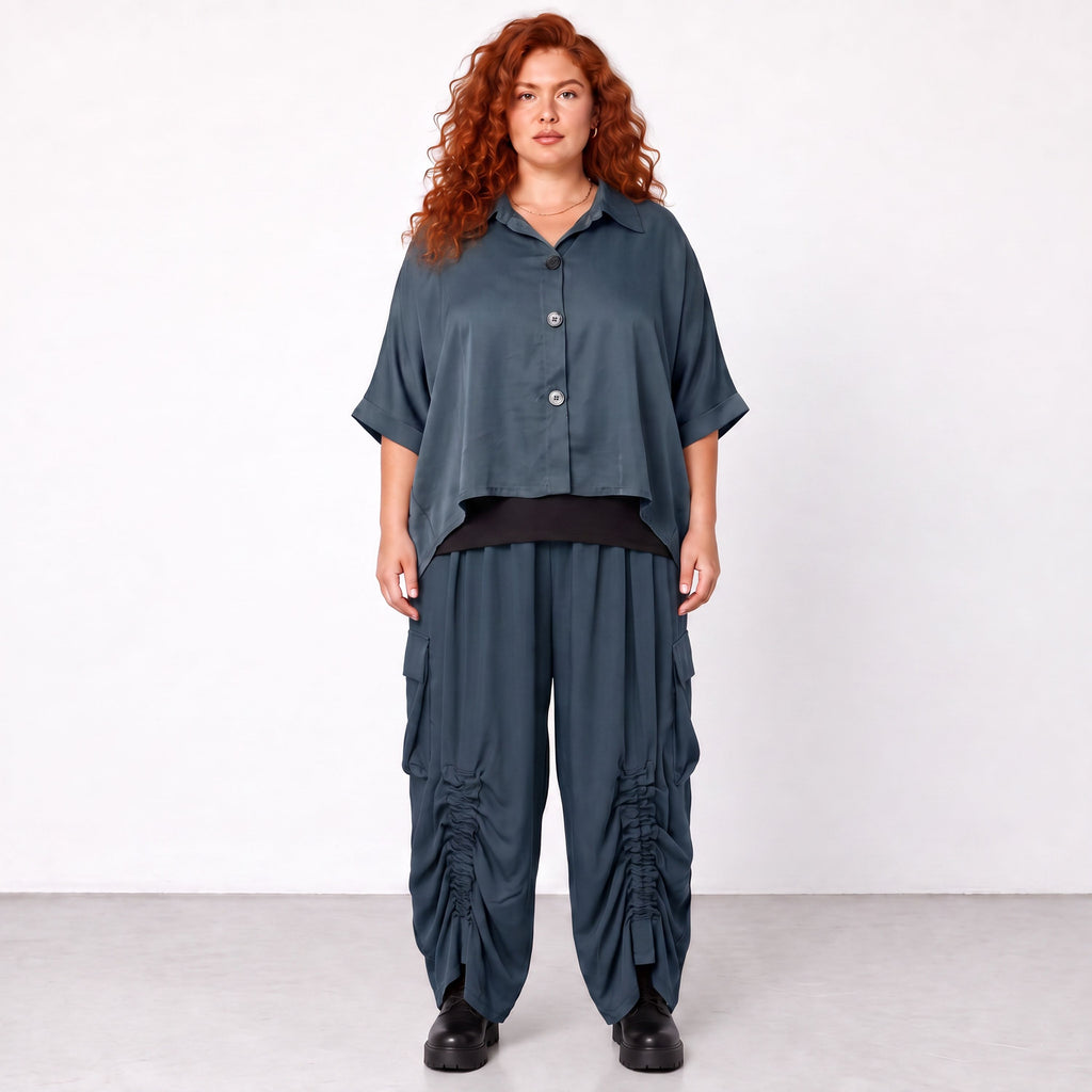 AKH Premium · Bluse · UrbanFlow · 7092 · UrbanPetrol