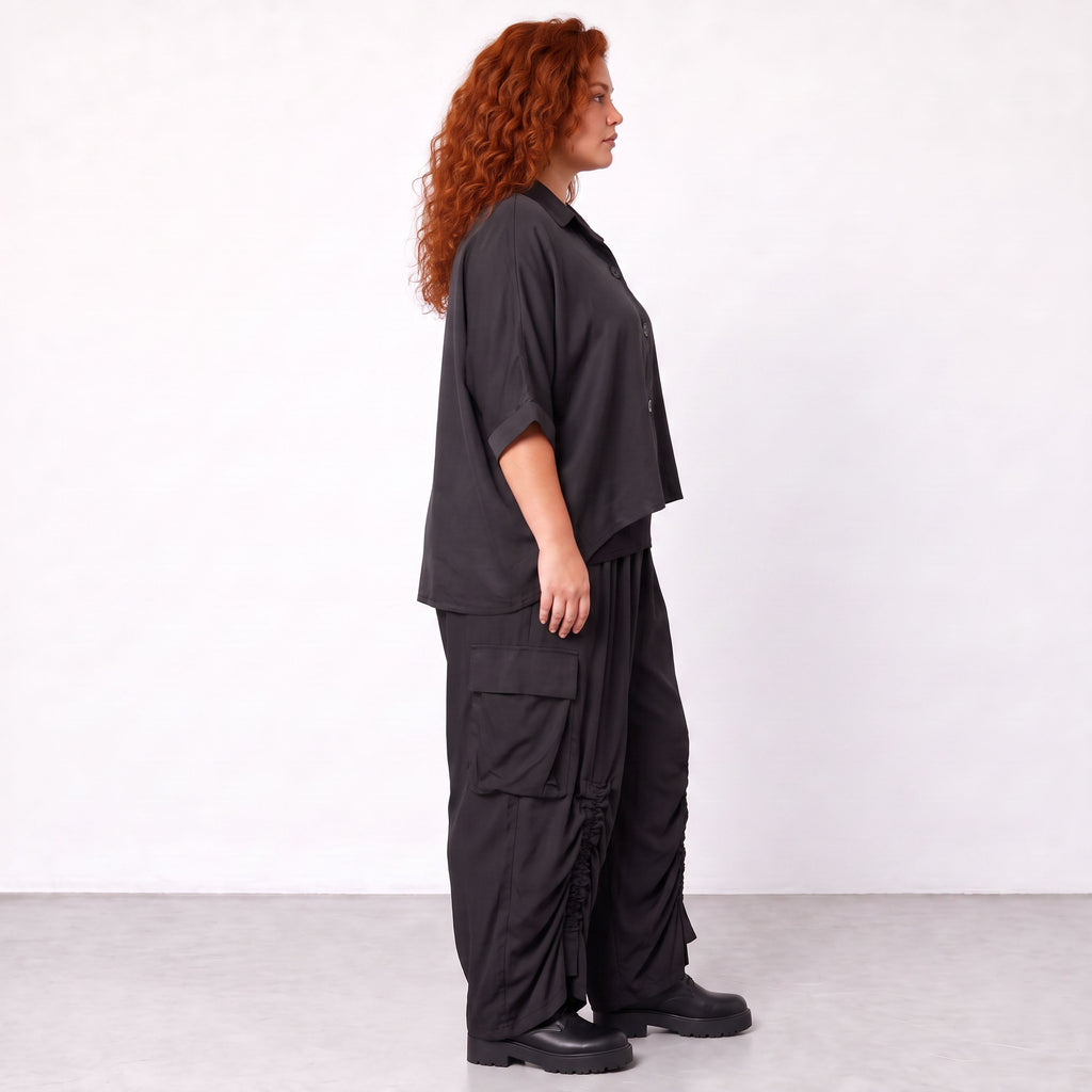 AKH Premium · Bluse · UrbanFlow · 7092 · UrbanBlack