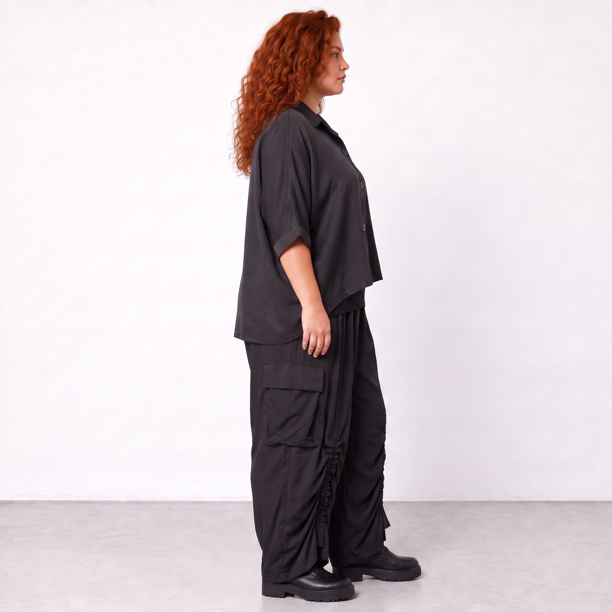 AKH Premium · Bluse · UrbanFlow · 7092 · UrbanBlack