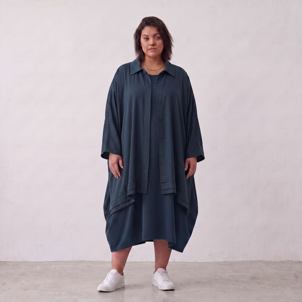 AKH Premium · Blouse · UrbanFlow · 7110 · UrbanPetrol