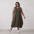 AKH Premium · Kleid · UrbanFlow · 7263 · UrbanKhaki