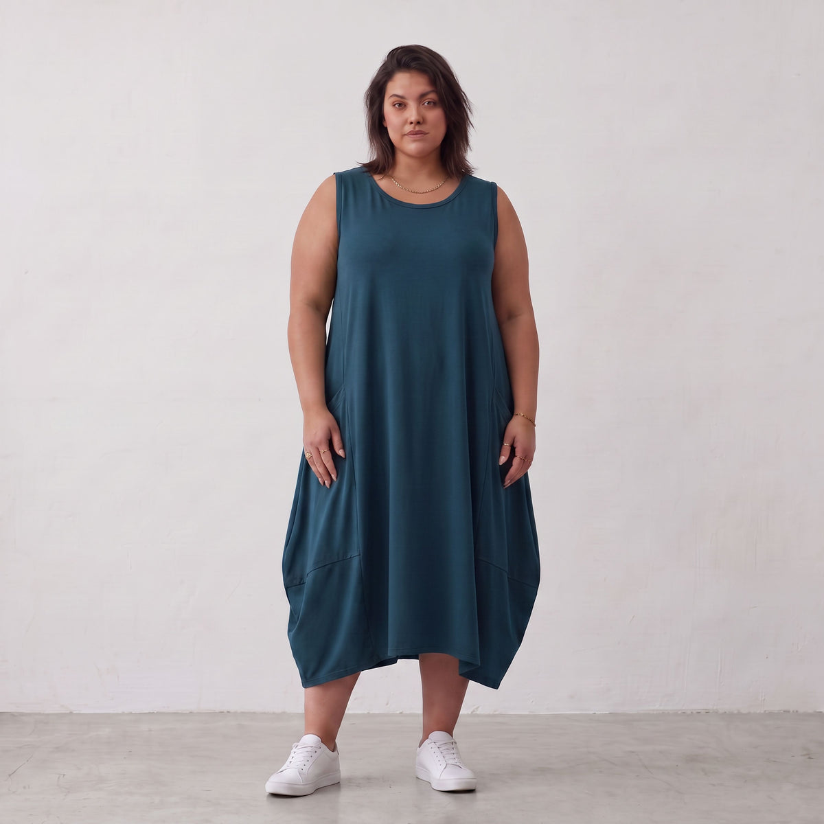 AKH Premium · Kleid · UrbanFlow · 7263 · UrbanPetrol