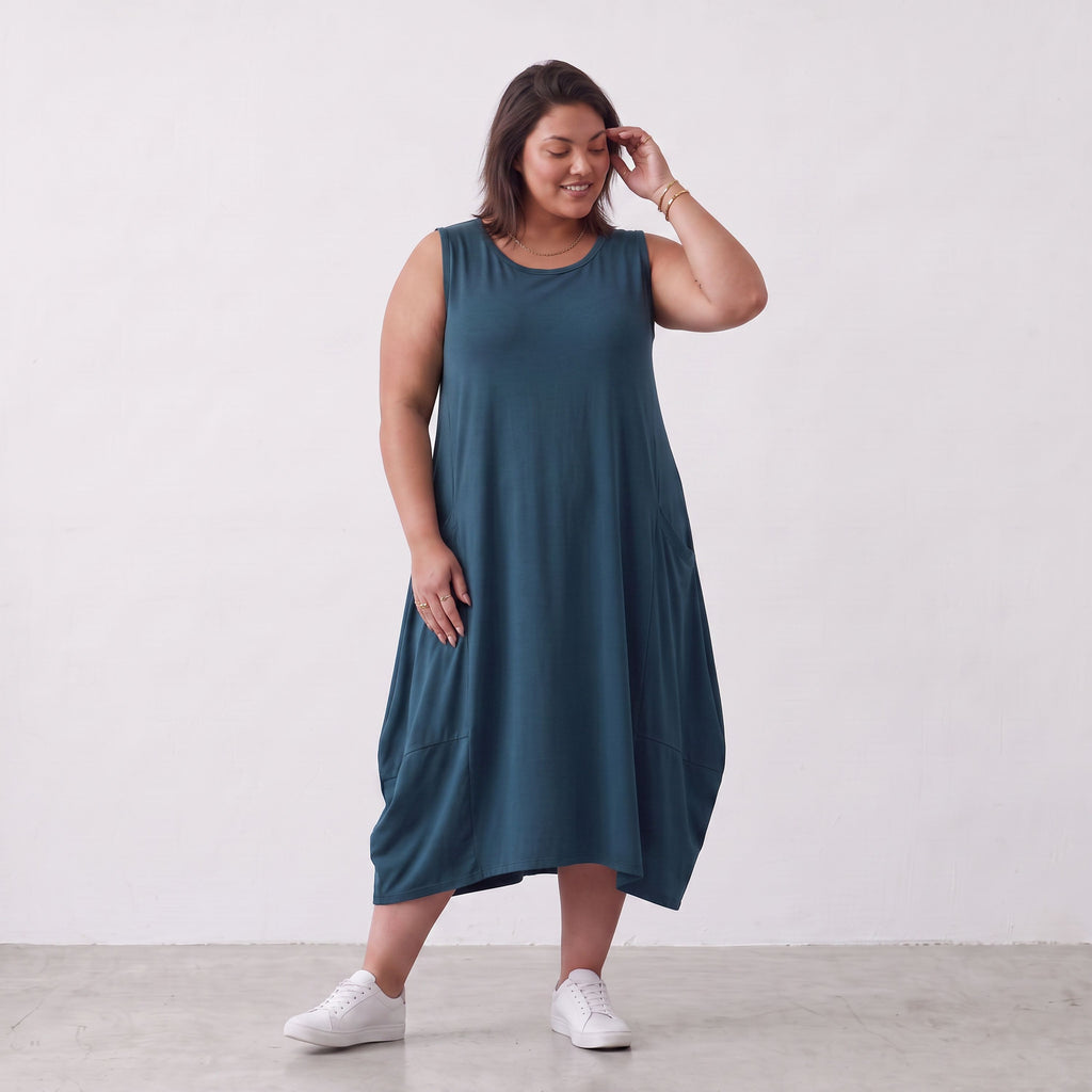 AKH Premium · Kleid · UrbanFlow · 7263 · UrbanPetrol