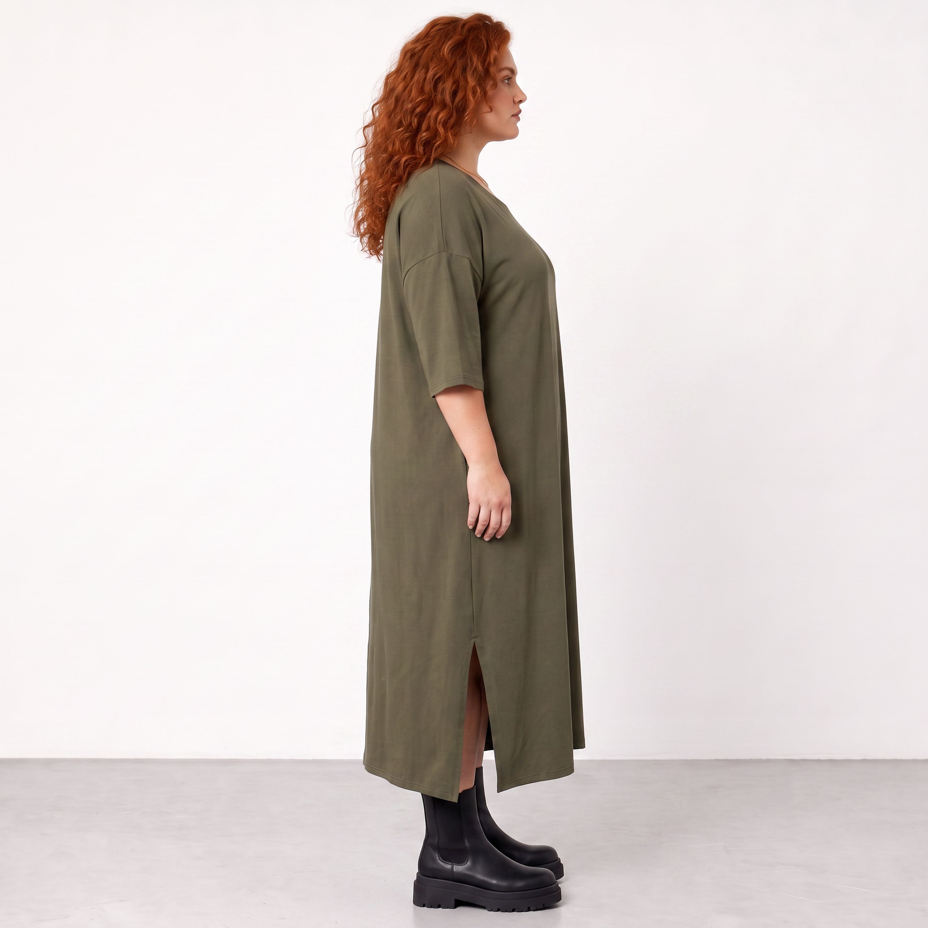 AKH Premium · Kleid · UrbanFlow · 7284 · UrbanKhaki
