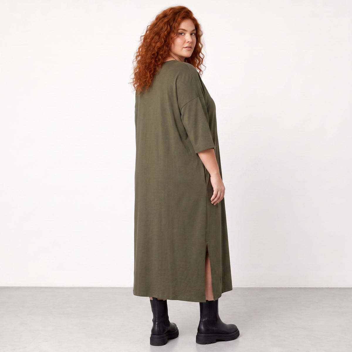 AKH Premium · Kleid · UrbanFlow · 7284 · UrbanKhaki