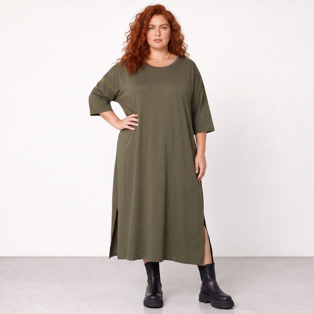 AKH Premium · Kleid · UrbanFlow · 7284 · UrbanKhaki