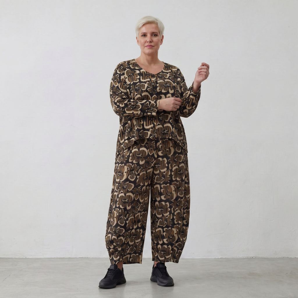 AKH Fashion 8069-UrbanSafari, Black-Sand-Beige