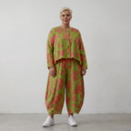 AKH Fashion Jacke 130 VividFlorella, Apfelgrün-Koralle