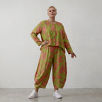 AKH Fashion Jacke 130 VividFlorella, Apfelgrün-Koralle