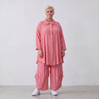 AKH Fashion · Blouse · Waffelly · 7261 · Rosy