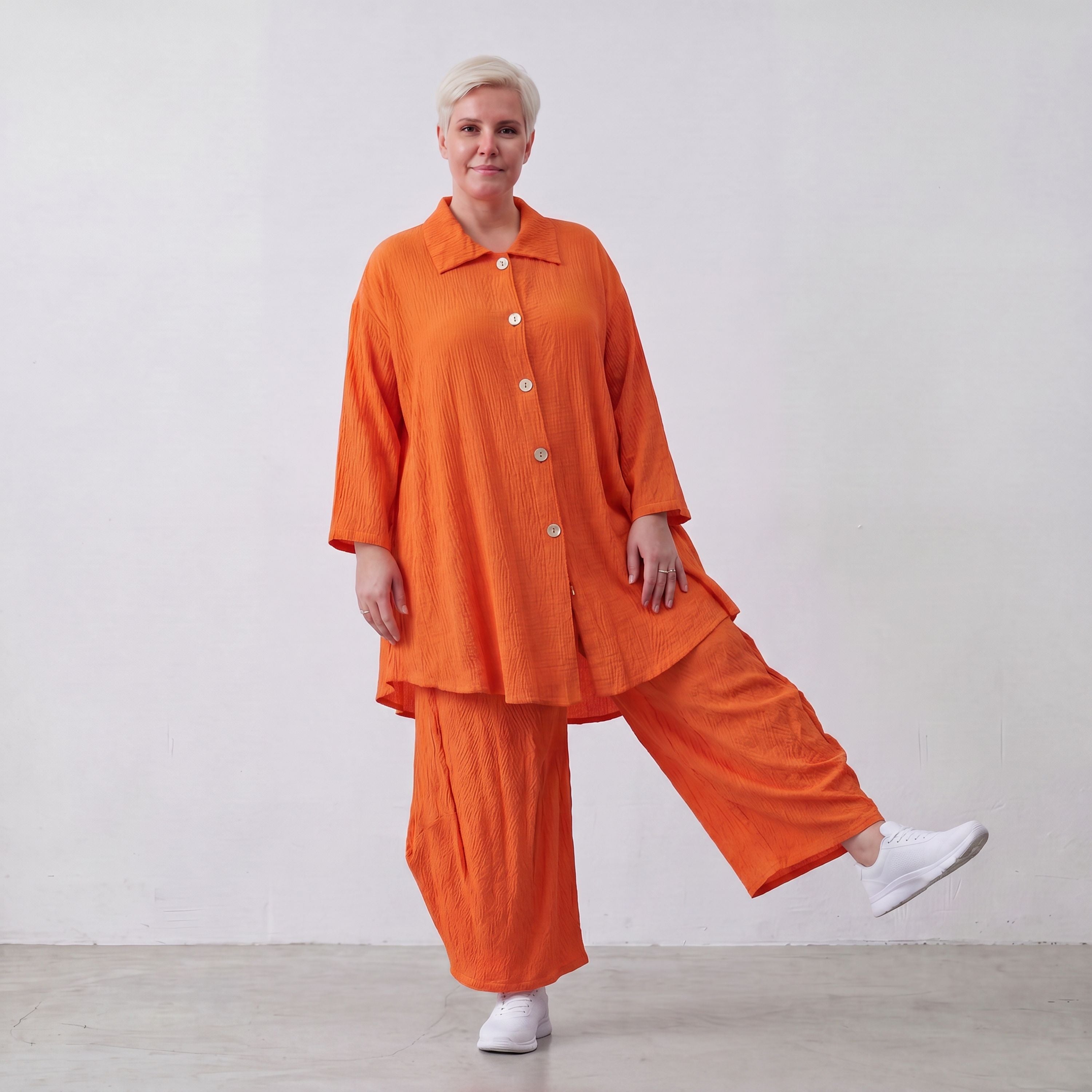 AKH Fashion · Blouse · Waffelly · 7261 · Solara