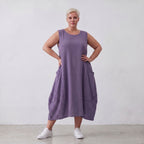 AKH Fashion · Dress · Waffelly · 7263 · Lilac